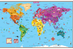 Exclusive Travel Rangers World Map